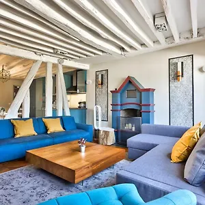  Apartamento Le Marais Superb Terrace Free Netflix Francia